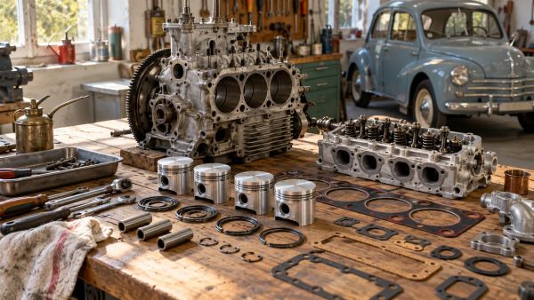 Top pièces recommandées pour restaurer un moteur de Renault 4CV